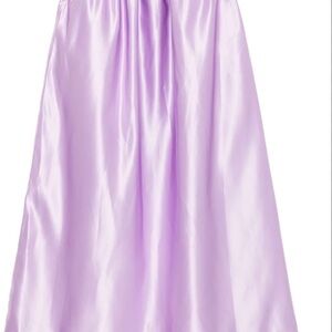 Cynthia Rowley Elegant Lavender Satin Skirt NWT